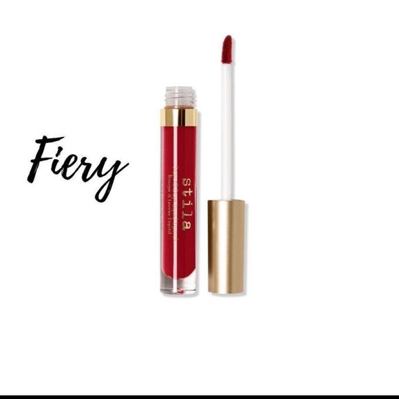 Stila Stay All Day Liquid Lipstick- Fiery full size nib - Picture 2 of 4